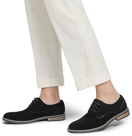 Bruno Marc Men's Suede Leather Lace Up Derbys Brogues Shoes,Size 10,Black,URBAN-08 Amazon.co.uk: Fashion - Image 5