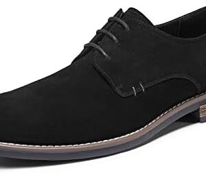 Bruno Marc Men's Suede Leather Lace Up Derbys Brogues Shoes,Size 10,Black,URBAN-08 Amazon.co.uk: Fashion