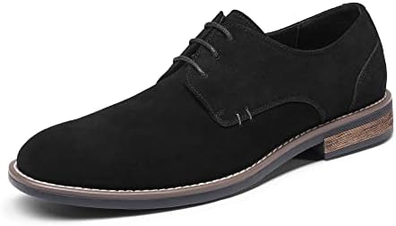 Bruno Marc Men's Suede Leather Lace Up Derbys Brogues Shoes,Size 10,Black,URBAN-08 Amazon.co.uk: Fashion